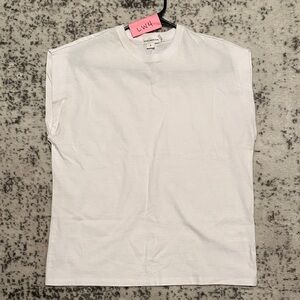 White Sleeveless Top